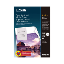 Epson Double-Sided Matte A4 Photo Paper 178gsm Pack 50 Sheets