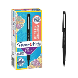 PaperMate Flair Original Felt Tip Pens Black