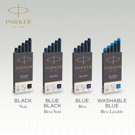 Parker Quink Ink Fountain Pen Cartridges