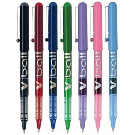 Pilot V-Ball 05 Liquid Ink Fine Point Rollerball Pens