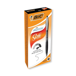 Bic Atlantis Premium Ballpoint Pen Medium Black