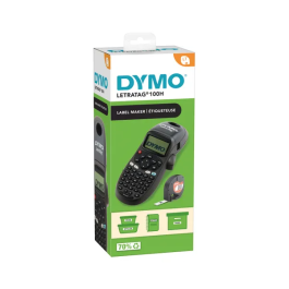 Dymo Letratag LT-100H Handheld LabelMaker Label Printer Black