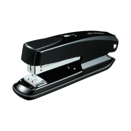 Q-Connect Half Strip Metal Stapler Black