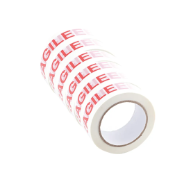 Q-Connect Printed Fragile Tape Self Adhesive 48mmx66m