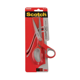 3M Scotch Comfort Scissors 18cm Stainless Steel Blades