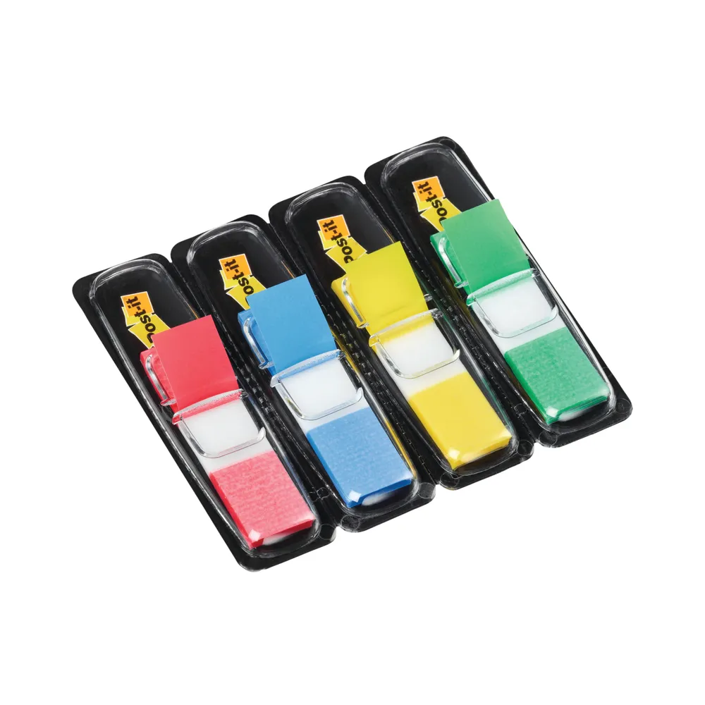 3M Post-it Small Index 12mm Standard Colours Pack 140 - Image 2