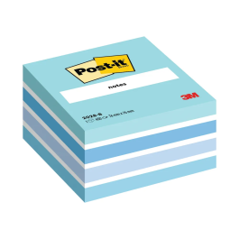 3M Post-it Notes Colour Cube 76 x 76mm Pastel Blue