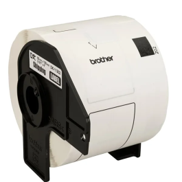 Brother Black on White Paper Shipping Labels DK11202