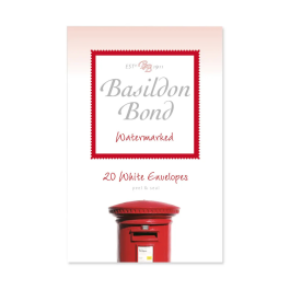 Basildon Bond Small White Envelopes (143 x 95 mm) Pk 20