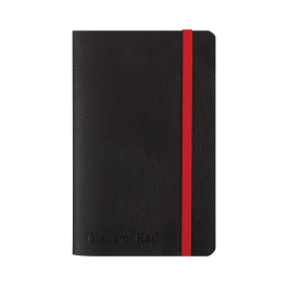 Black n’ Red Soft Cover Notebook A6 Black