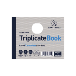 Challenge Carbonless Triplicate Book Ruled 105x130mm