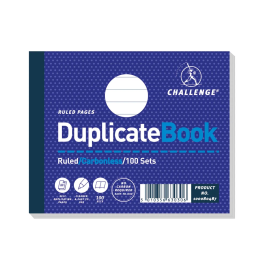 Challenge Carbonless Duplicate Book Ruled 105x130mm