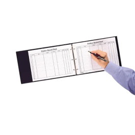 Concord Visitor Record Book Black CD14