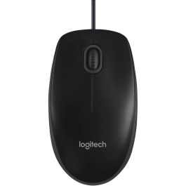 Logitech B100 Optical USB Mouse Black