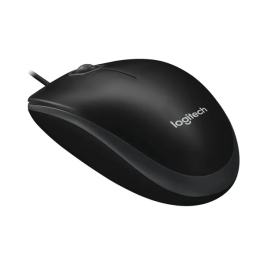 Logitech B100 Optical USB Mouse Black