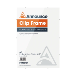 Announce Metal Clip Frame A1