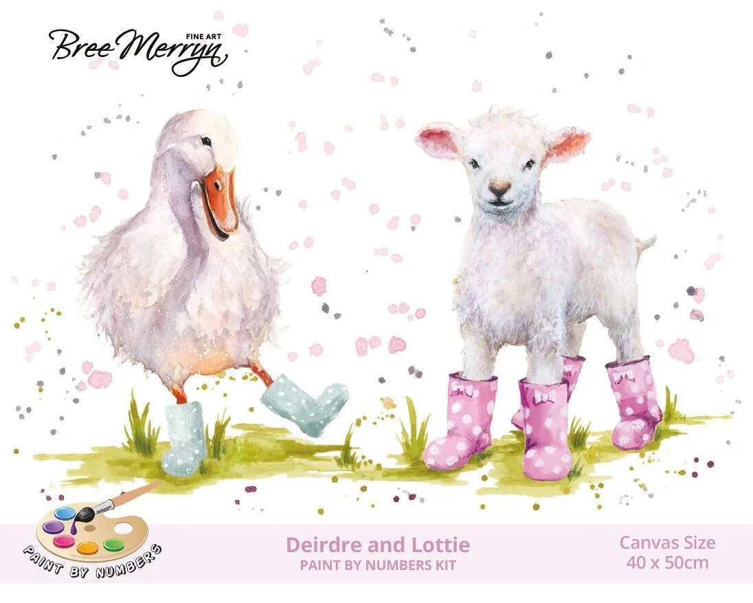 Bree Merryn Paint By Numbers - Deidre & Lottie