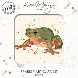Bree Merryn Sparkle Diamond Art Card Kit Forrest