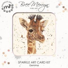 Bree Merryn Sparkle Diamond Art Card Kit Gemima