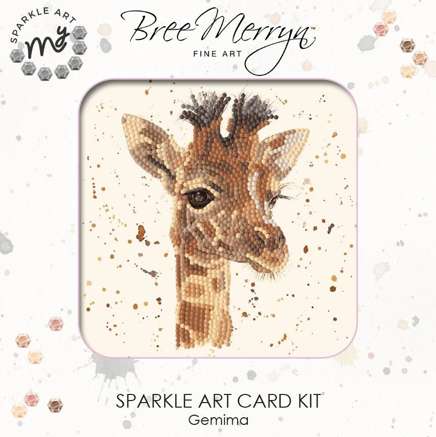 Bree Merryn Sparkle Diamond Art Card Kit Gemima