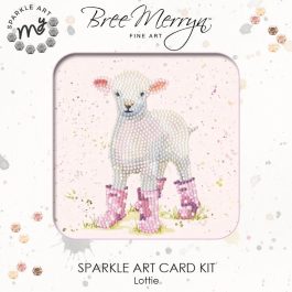 Bree Merryn Sparkle Diamond Art Card Kit Lottie