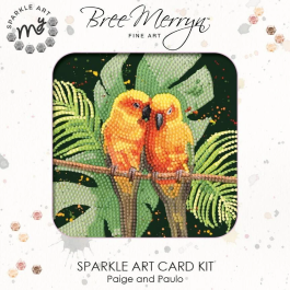 Bree Merryn Sparkle Diamond Art Card Kit Paige & Paulo