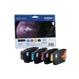 Brother LC1220 Multipack 4 Colour Ink Cartridges