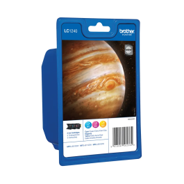 Brother LC1240 Multipack 3 Colour Ink Cartridges