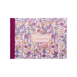 Pukka Pad Bloom Visitors Book Flowers