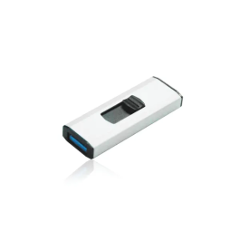 Q-Connect USB 3.0 Slider Flash Drive Silver/Black