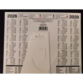 2027 Year To View Desk/Wall Calendar