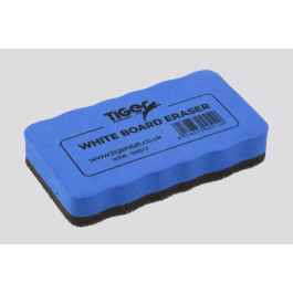 Tiger Washable Magnetic Whiteboard Eraser Blue