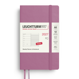 Leuchtturm 2027 A6 Softcover Weekly Planner & Notebook