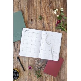 Letts 2027 Conscious Evergreen Diary Week to View