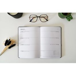 Letts 2027 Denim Diary Week to View