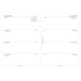 Filofax 2027 A5 Week On Two Pages Diary Refill