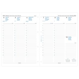 Filofax 2027 A4 Week On Two Pages Appointments Diary Refill