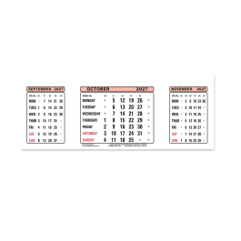 At-A-Glance 2027 Calendar Refill 3SR27