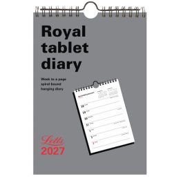 Letts 2027 Business Calendar A5 Royal Tablet Weekly