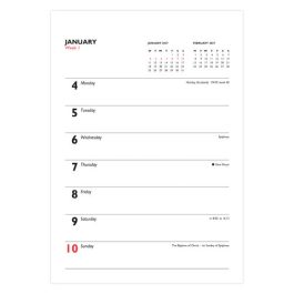 Letts 2027 Business Calendar A5 Royal Tablet Weekly