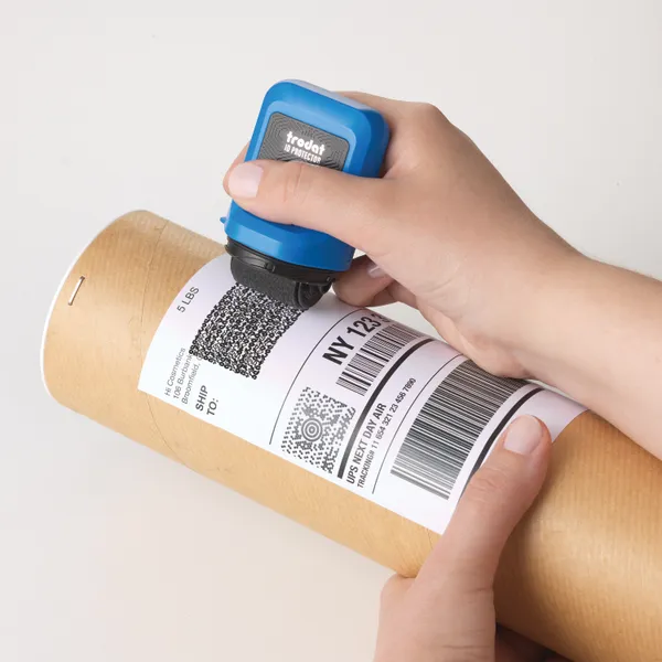 Trodat ID Protector Roller Ink Stamp - Image 2