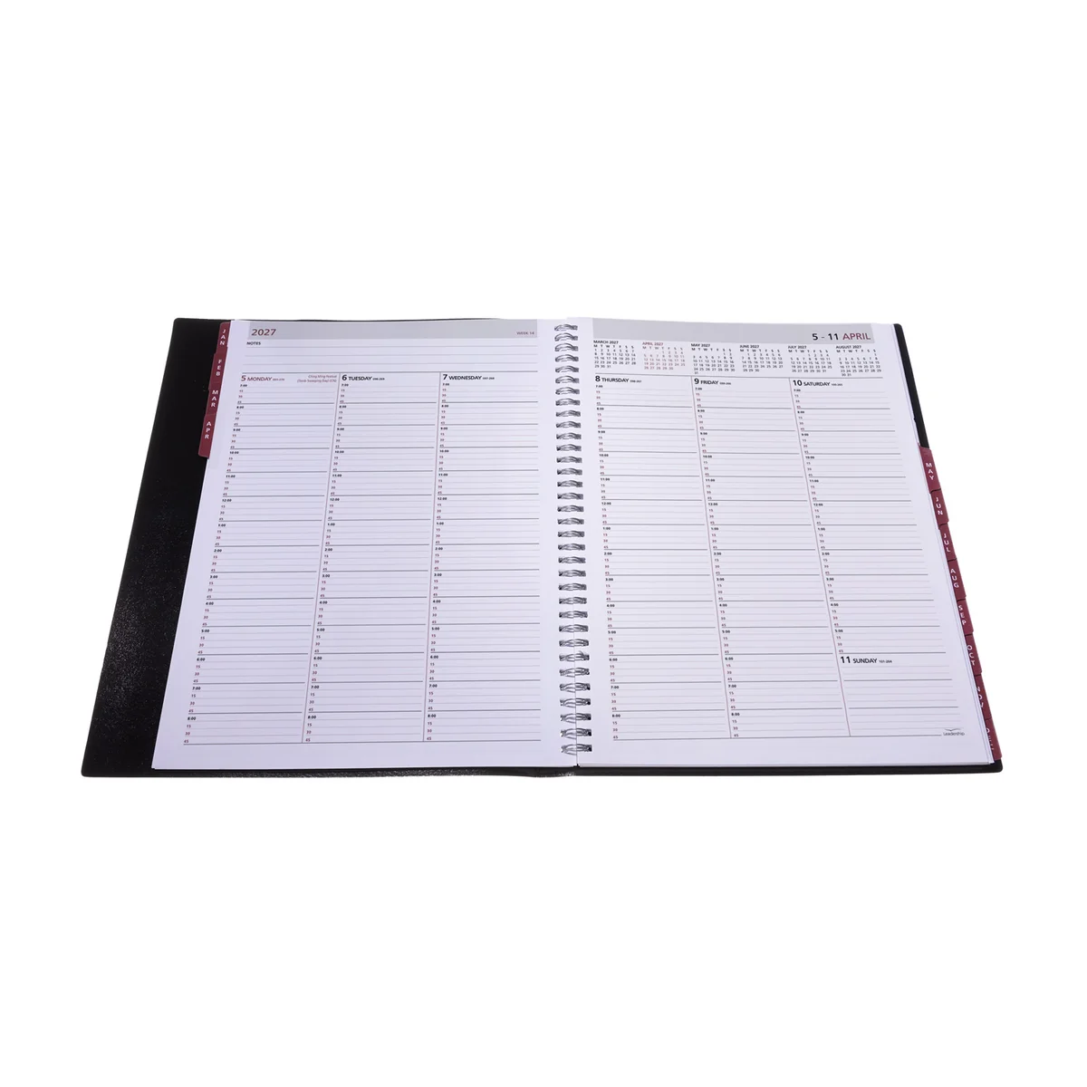 Collins 2027 Leadership A4 Diary Week To View Appointment CP6740.99-27 - Image 2