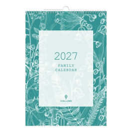 Collins 2027 Tara Wall Calendar Month To View A3 TAFC135.27