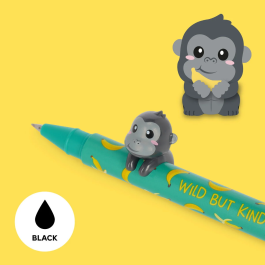 Legami Gel Pen Lovely Friends Gorilla Black Ink