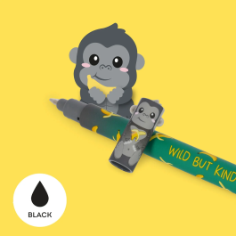 Legami Erasable Gel Pen Gorilla Black Ink