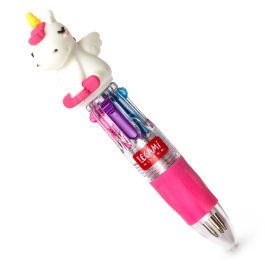 Legami Mini 4-Colour Ballpoint Pen – Unicorn