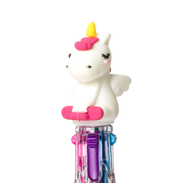 Legami Mini 4-Colour Ballpoint Pen – Unicorn