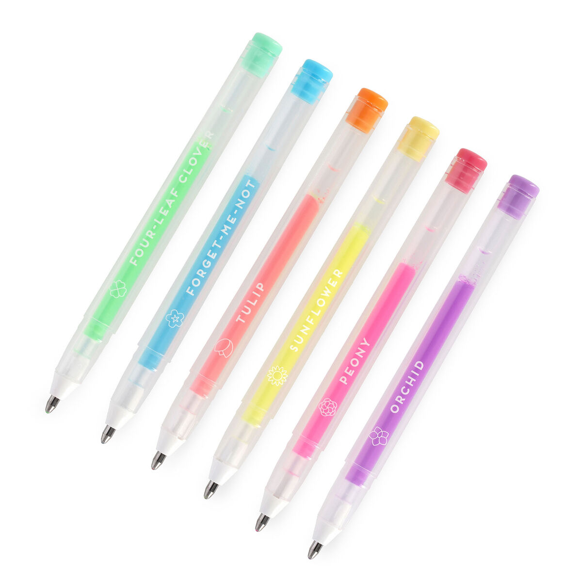 Legami Spring is in the Air Set of 6 Pastel Gel Pens - Image 3