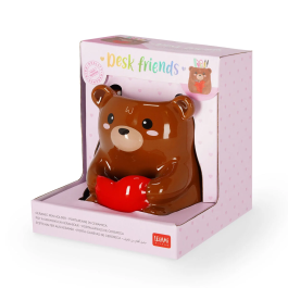 Legami Desk Friends Ceramic Pen Holder Teddy Bear