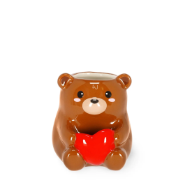 Legami Desk Friends Ceramic Pen Holder Teddy Bear